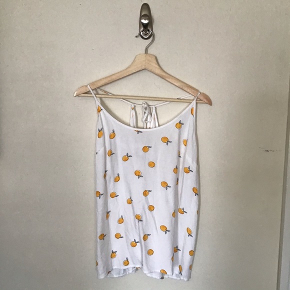 A new day | target | orange 🍊 print tank top - Picture 1 of 3